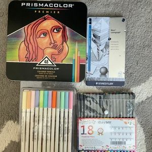 Color pencils and color pens